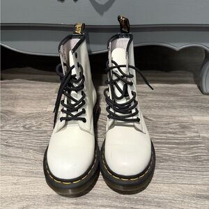 Dr. Martens 1460 Women's White Boots